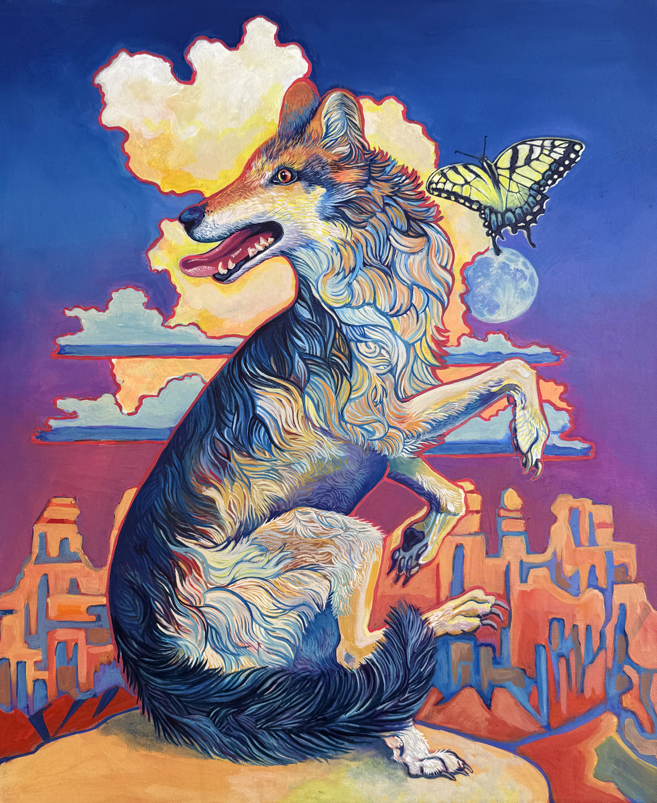 Coyote & Swallowtail — Hilary Klein